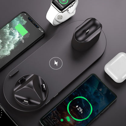 6-in-1 Wireless Fast Charger