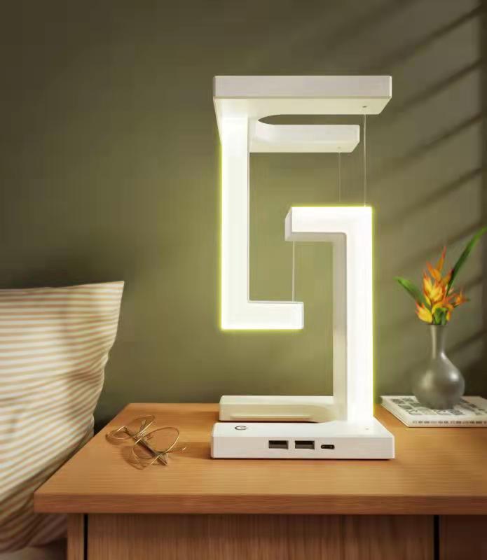 Creative Floating Wireless Charging Lamp