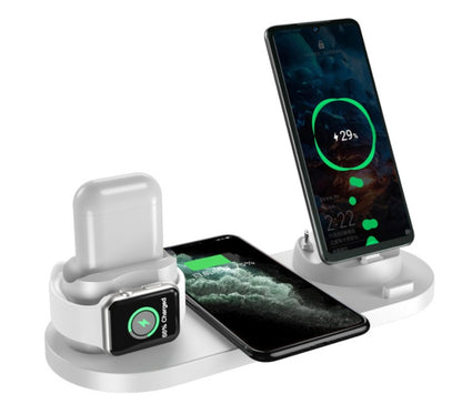 6-in-1 Wireless Fast Charger