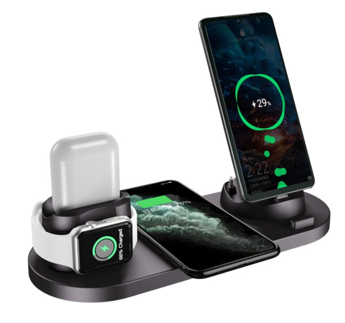 6-in-1 Wireless Fast Charger